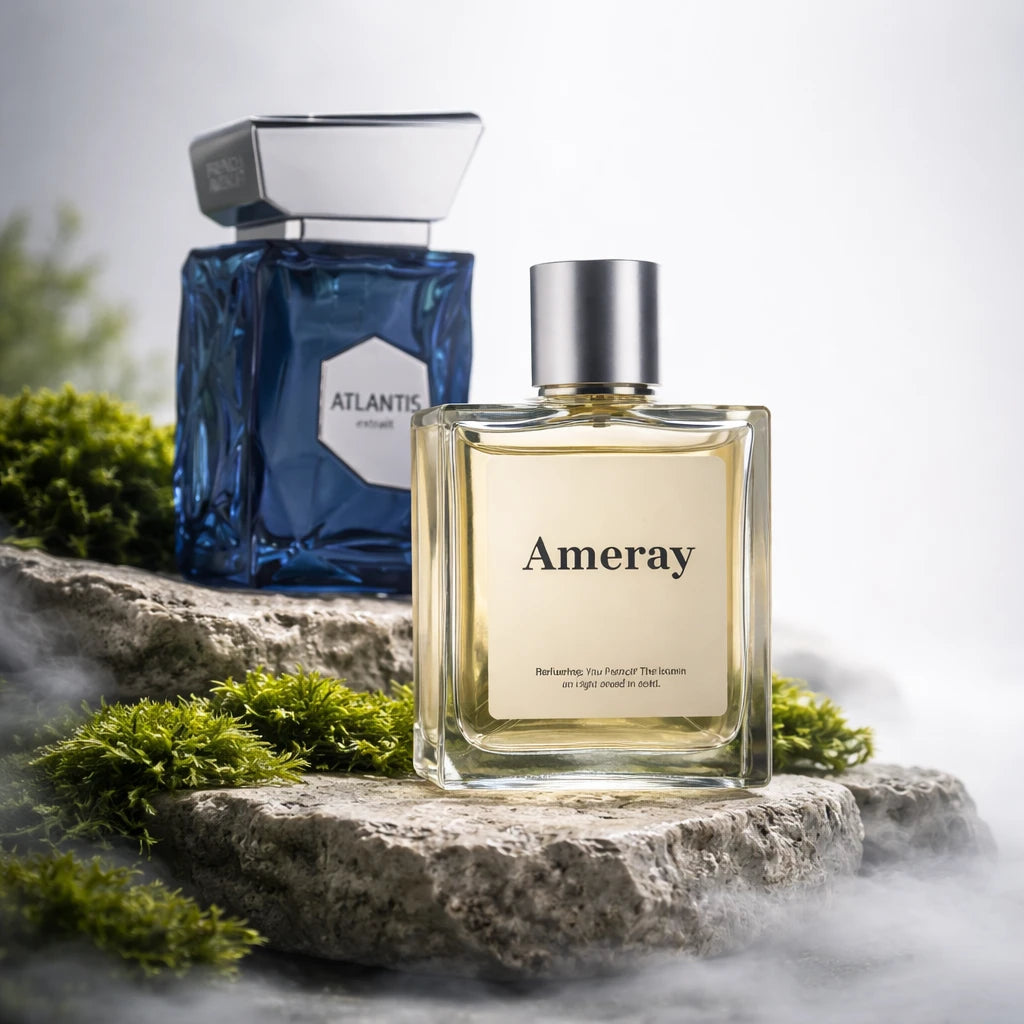 Bouteille du parfum AMERRAY Inspired By Atlantis Extrait, inspiré de French Avenue - Maroc
