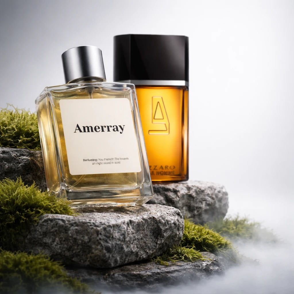 Bouteille du parfum AMERRAY Inspired By Azzaro pour Homme Intense, inspiré de AZZARO - Maroc