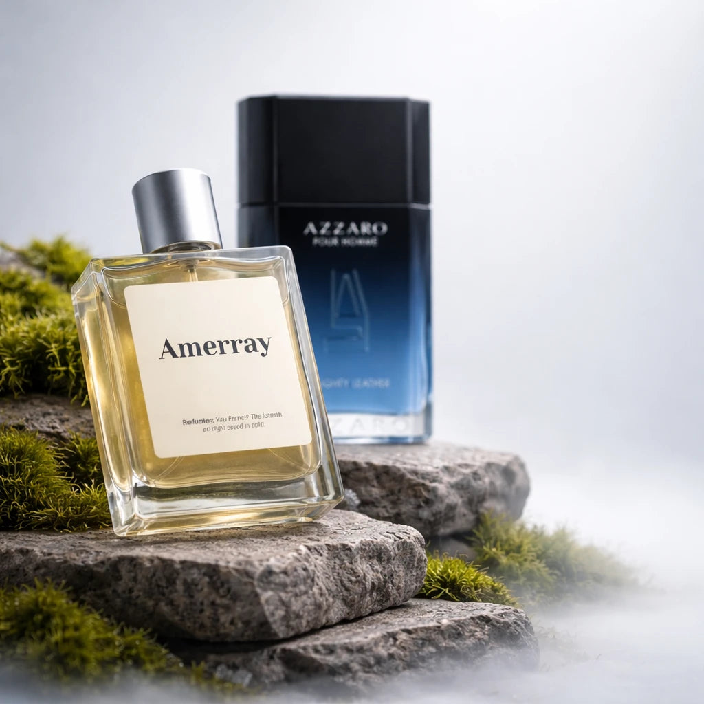 Flacon du parfum inspiré de Azzaro Pour Homme Naughty Leather de AZZARO – Amerray Maroc