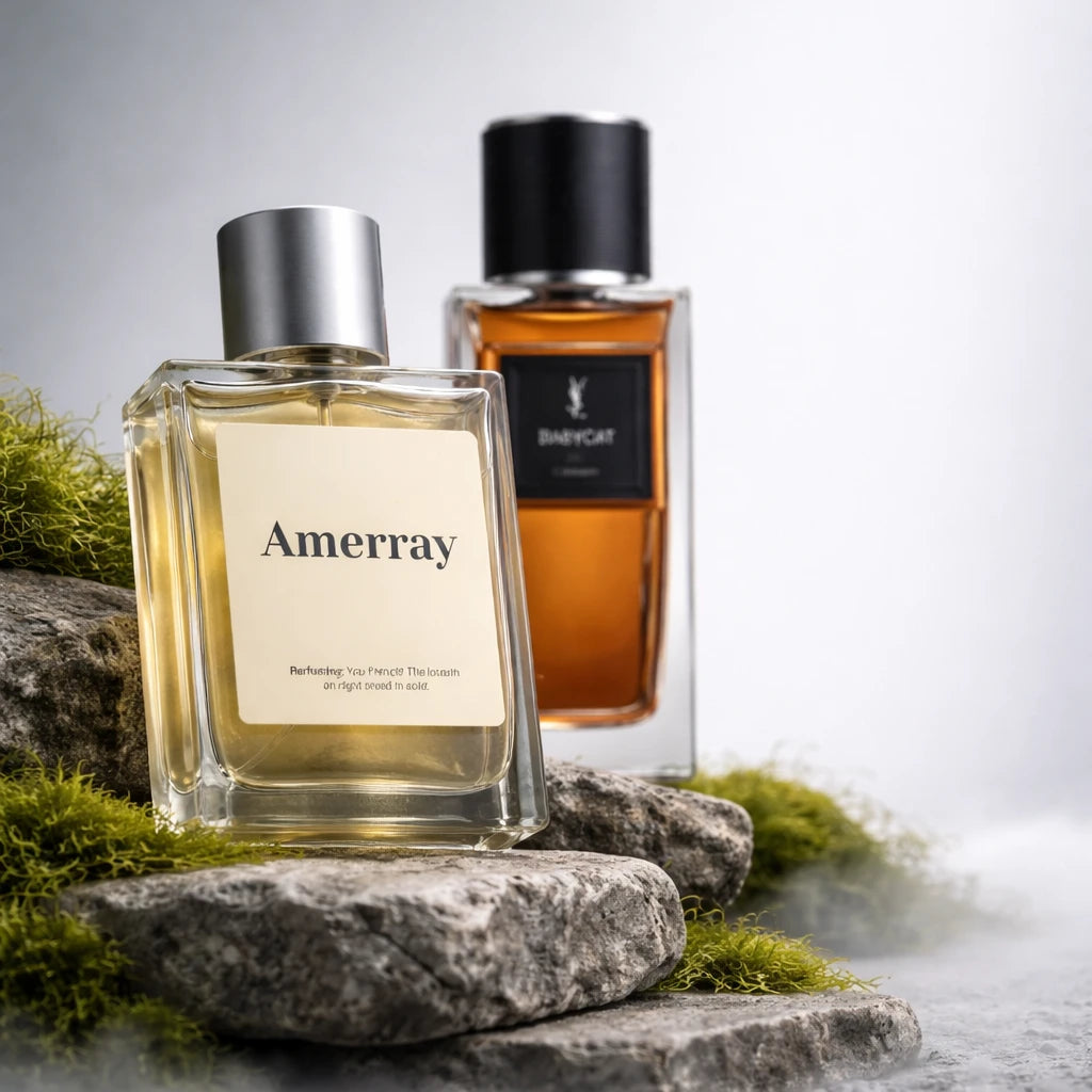 Flacon du parfum AMERRAY Inspired By Babycat Raw Bourbon, inspiration YVES SAINT LAURENT - Maroc