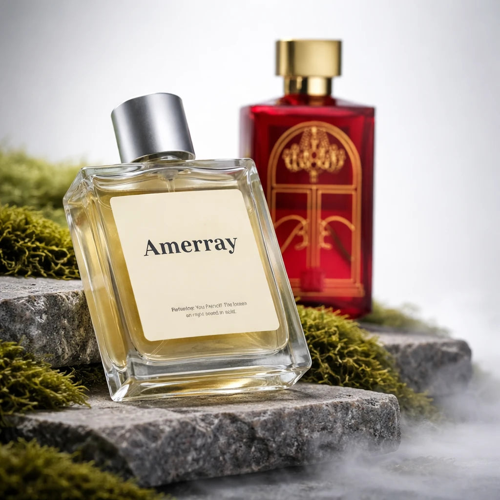 Flacon du parfum AMERRAY Inspired By Baccarat Rouge 540 Extrait Limited Edition, inspiration Maison Francis Kurkdjian - Maroc