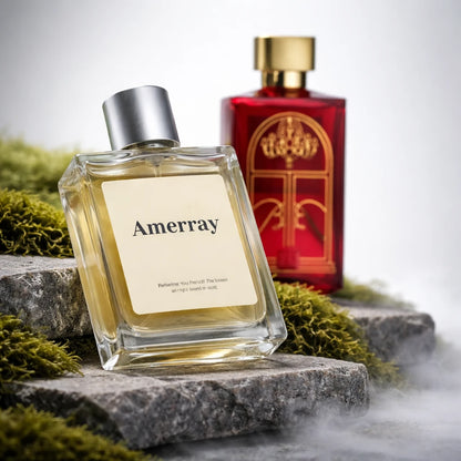 Flacon du parfum AMERRAY Inspired By Baccarat Rouge 540 Extrait Limited Edition, inspiration Maison Francis Kurkdjian - Maroc
