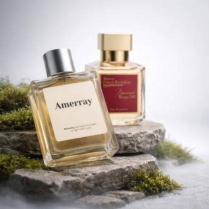 Flacon du parfum inspiré de Baccarat Rouge 540 de Maison Francis Kurkdjian – Amerray Maroc