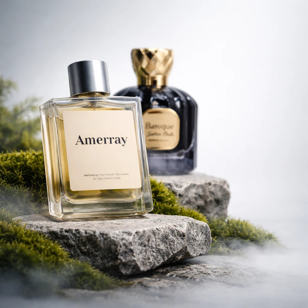 Flacon du parfum inspiré de Baroque Satin Oud de Maison Alhambra – Amerray Maroc