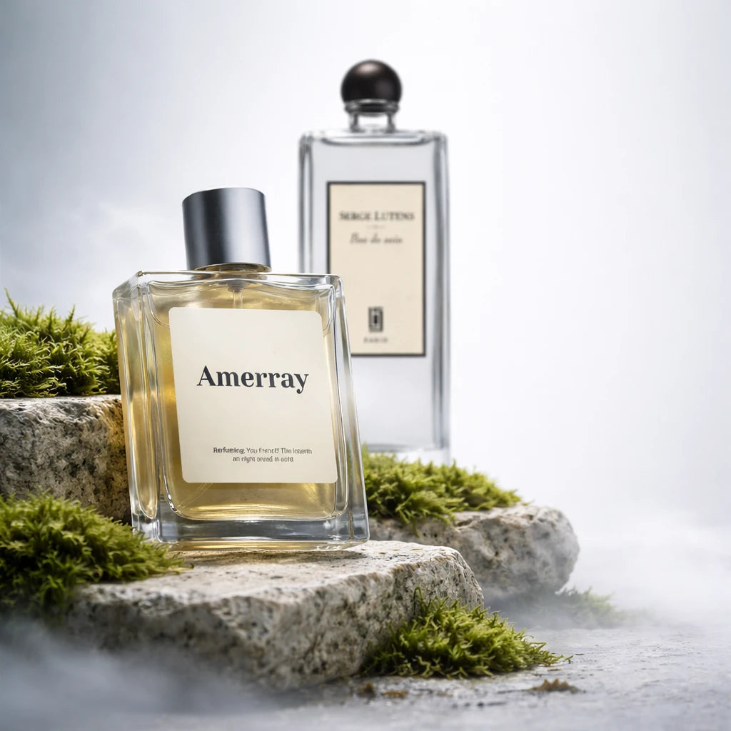 Flacon du parfum inspiré de Bas de Soie de Serge Lutens – Amerray Maroc
