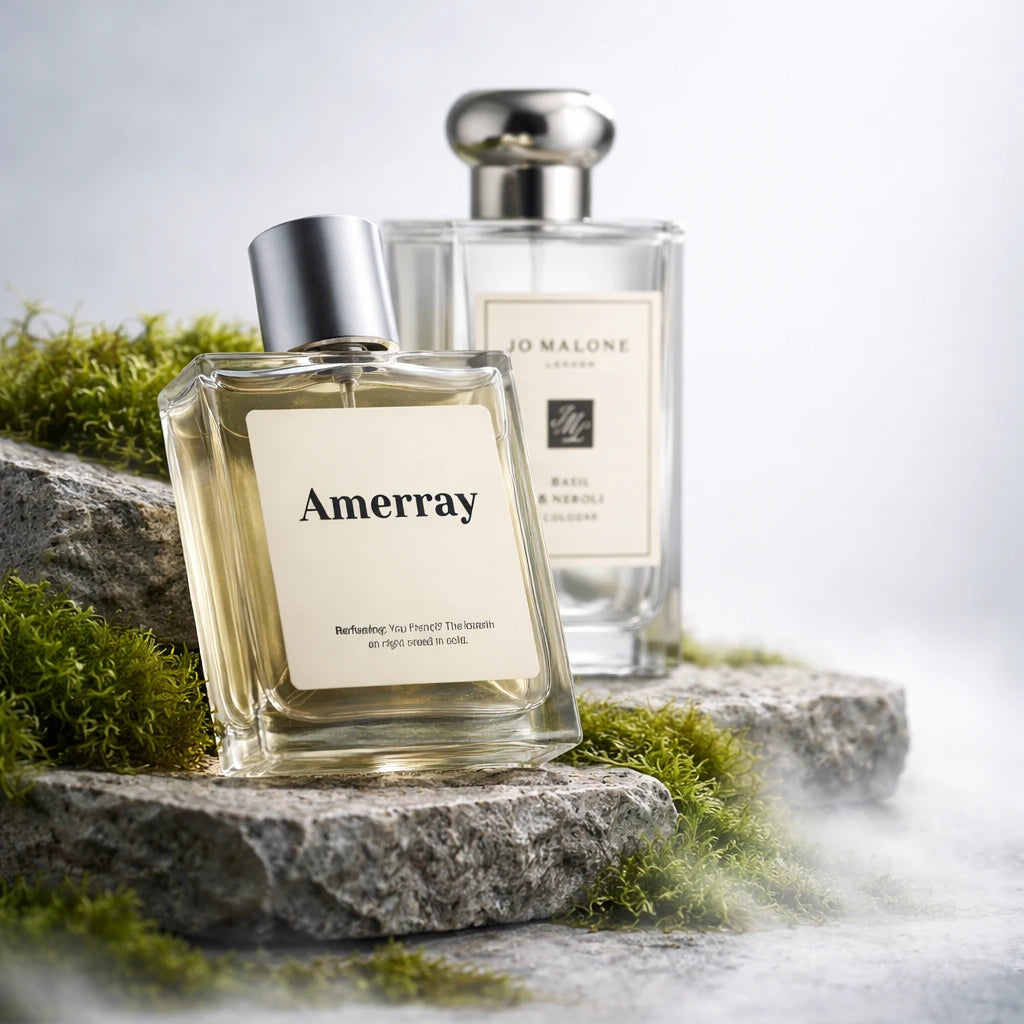 Flacon du parfum inspiré de Basil & Neroli de Jo Malone London – Amerray Maroc