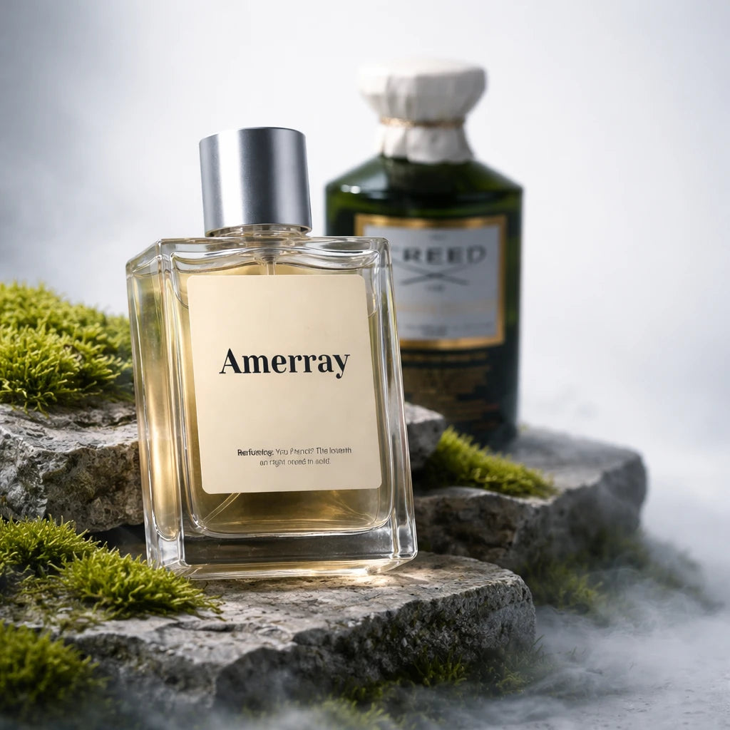 Flacon du parfum inspiré de Bayrhum Vetiver de Creed – Amerray Maroc