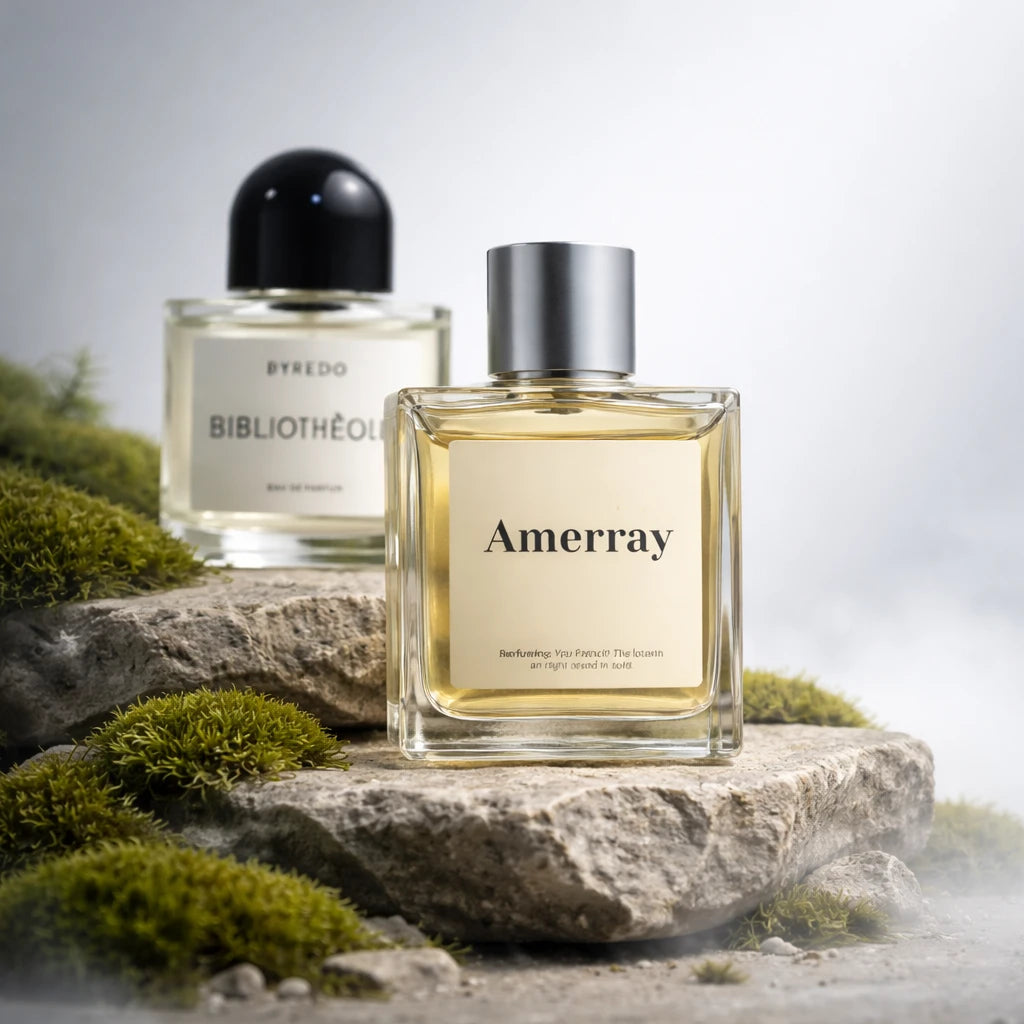 Flacon du parfum inspiré de Bibliothèque de Byredo – Amerray Maroc