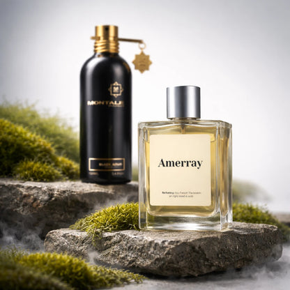 Flacon du parfum inspiré de Black Aoud de Montale – Amerray Maroc