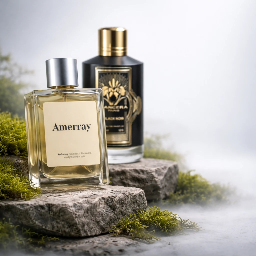 Flacon du parfum inspiré de Black Noir de Mancera – Amerray Maroc