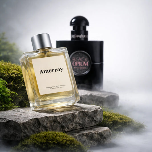 Flacon du parfum inspiré de Black Opium Le Parfum de YSL – Amerray Maroc