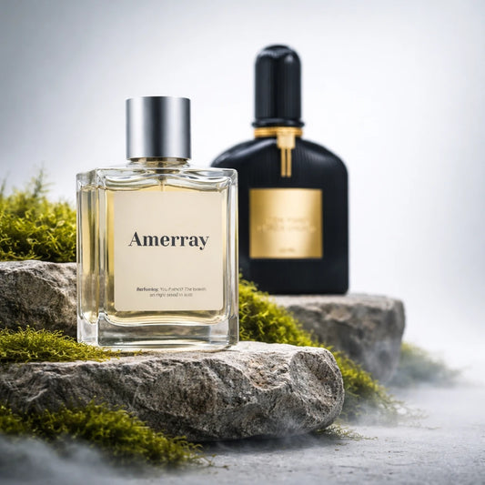 Flacon du parfum inspiré de Black Orchid Oud de TOM FORD – Amerray Maroc