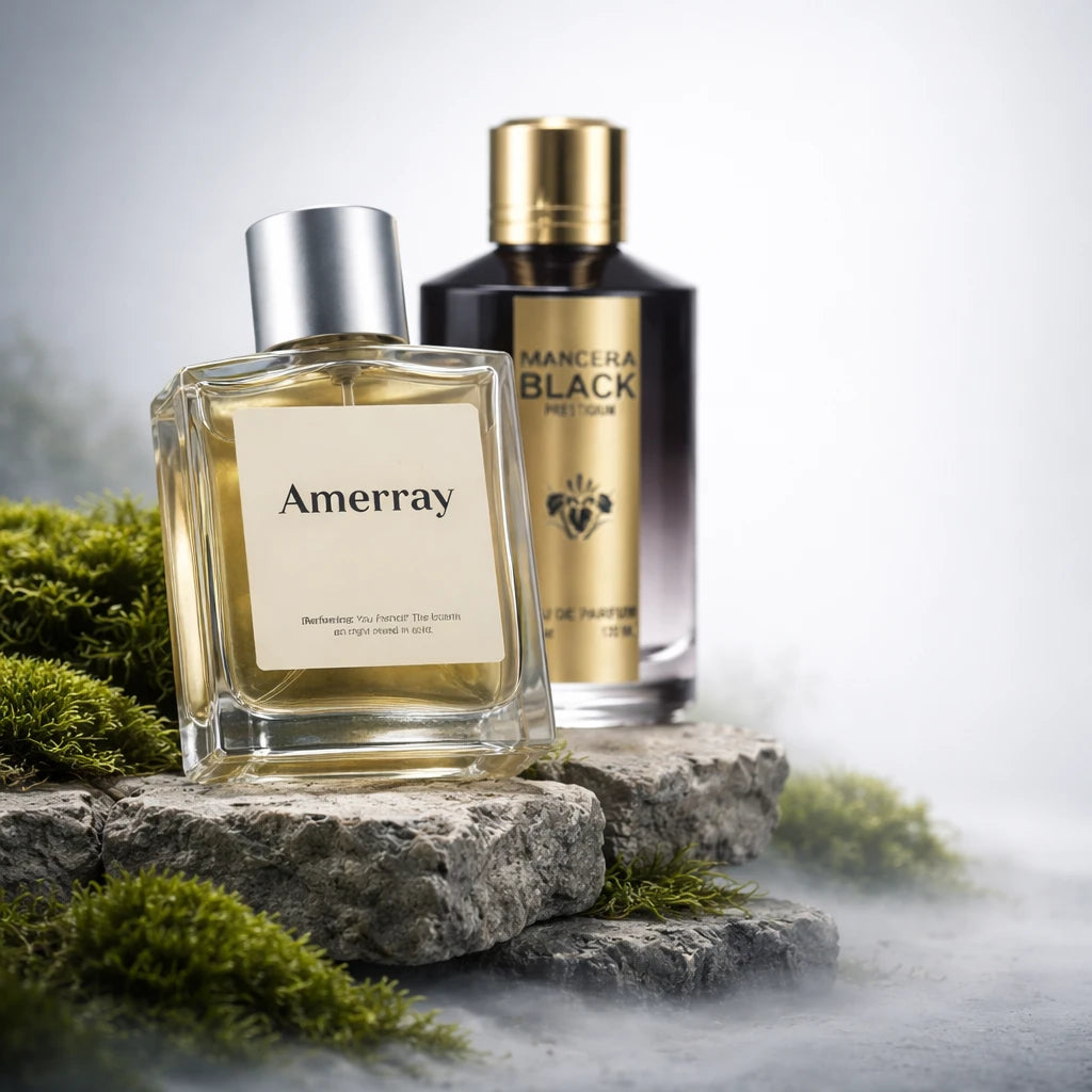 Flacon du parfum inspiré de Black Prestigium de Mancera – Amerray Maroc