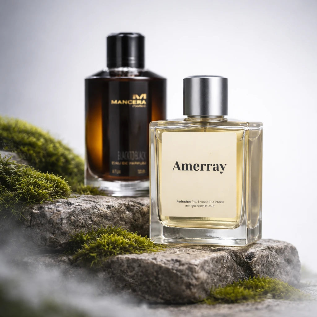 Flacon du parfum inspiré de Black to Black de Mancera – Amerray Maroc