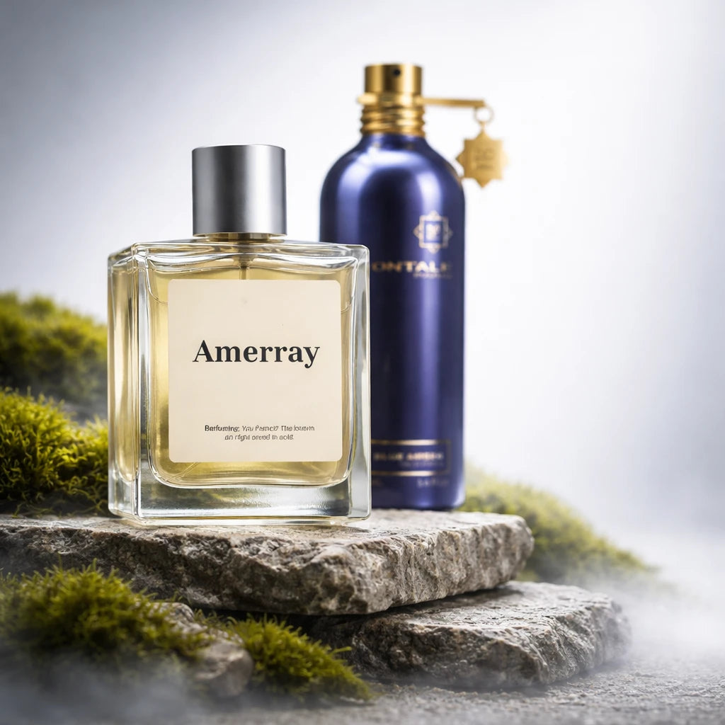 Flacon du parfum inspiré de Blue Amber de Montale – Amerray Maroc