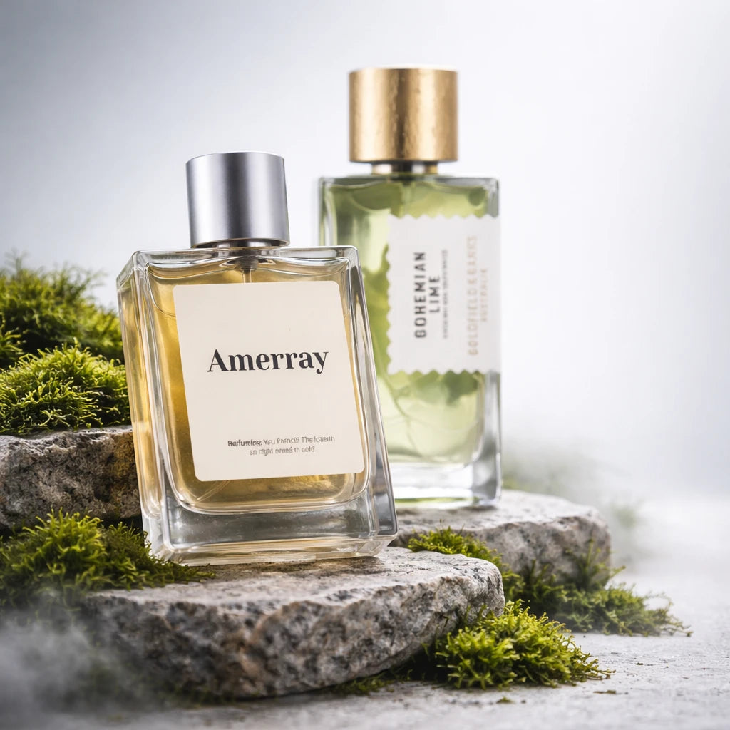 Flacon du parfum AMERRAY Inspired By Bohemian Lime, inspiration Goldfield & Banks Australia - Maroc