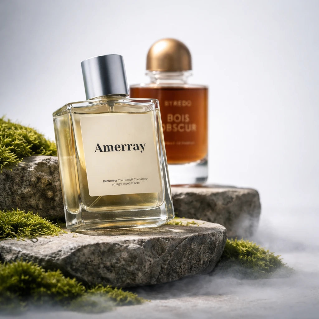 Flacon du parfum inspiré de Bois Obscur de Byredo – Amerray Maroc