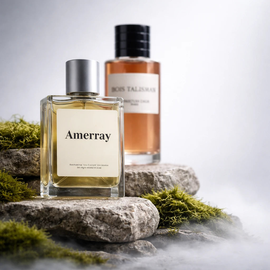 Bouteille du parfum AMERRAY Inspired By Bois Talisman, inspiré de Dior - Maroc