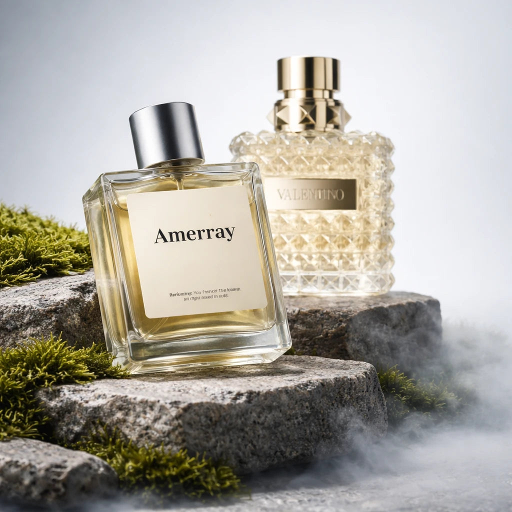 Flacon du parfum inspiré de Born in Roma the Gold Donna de Valentino – Amerray Maroc
