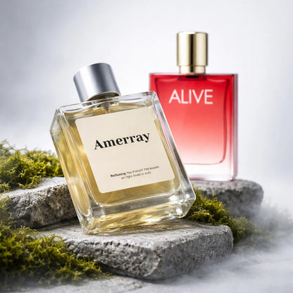 Bouteille du parfum AMERRAY Inspired By Boss Alive Intense, inspiré de Hugo Boss - Maroc