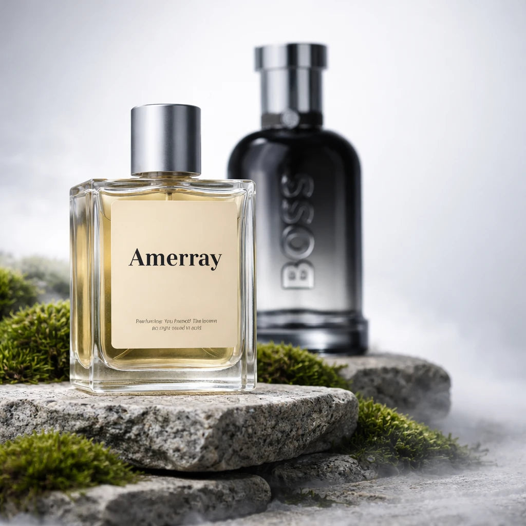 Bouteille du parfum AMERRAY Inspired By Boss Bottled Beyond, inspiré de Hugo Boss - Maroc