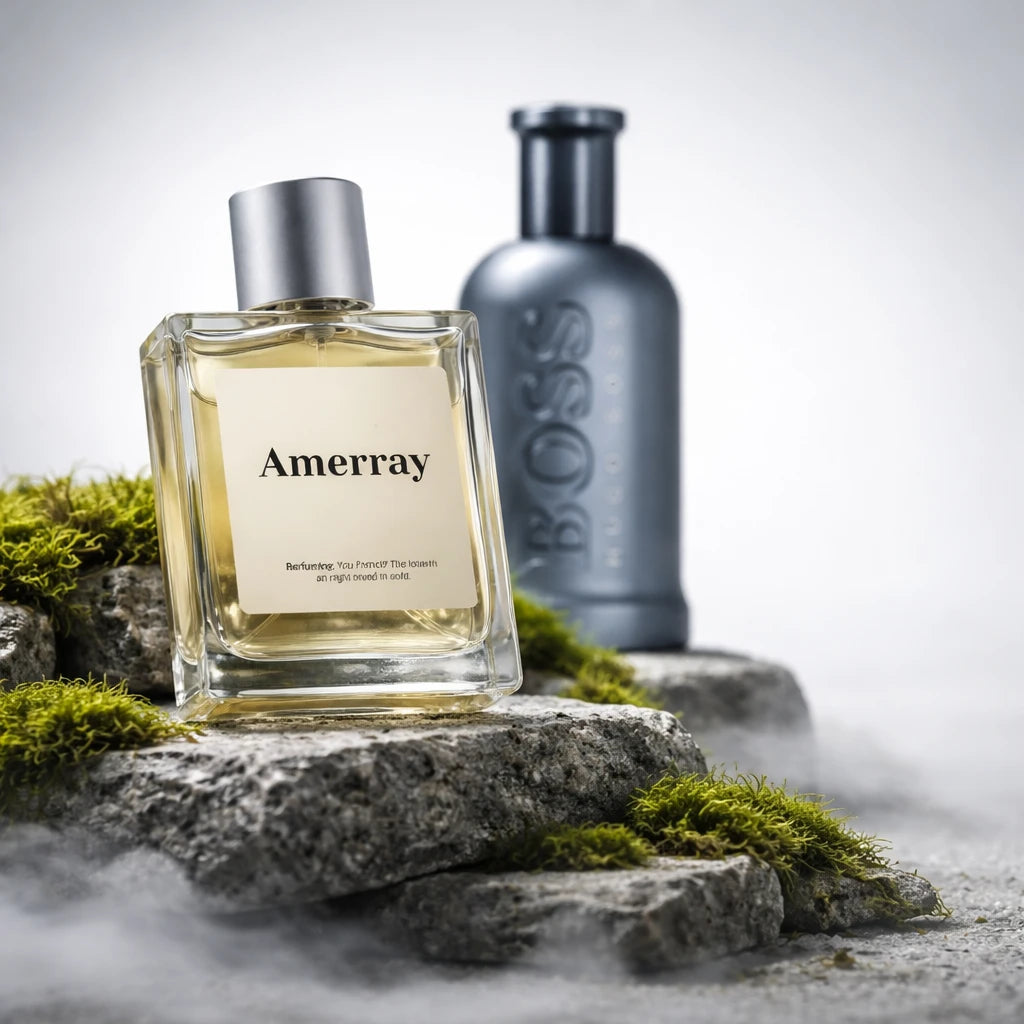Flacon du parfum AMERRAY Inspired By Boss Bottled Marine, inspiration Hugo Boss - Maroc