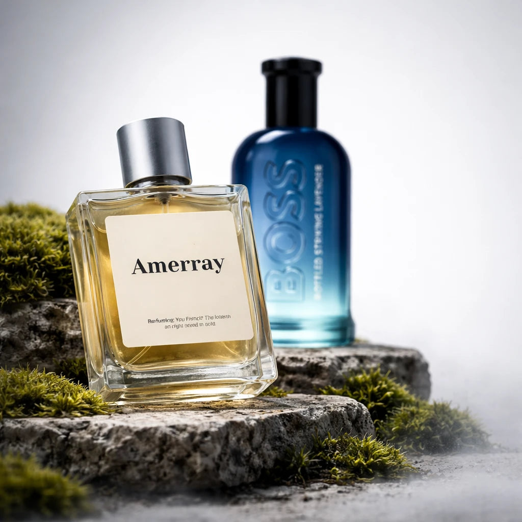 Parfum Inspired By Boss Bottled Striking Lavender de la maison AMERRAY, inspiration Hugo Boss - Maroc