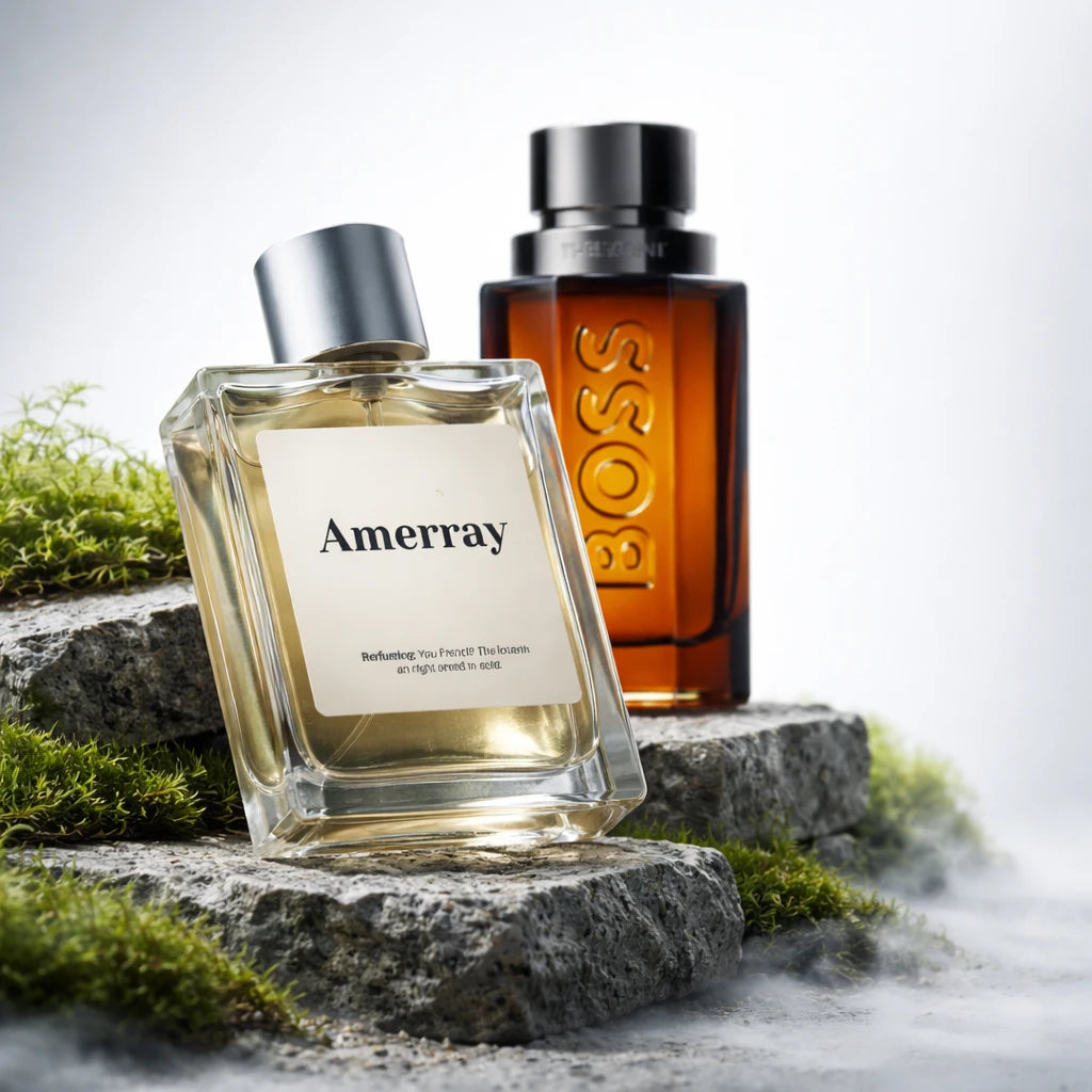 Parfum Inspired By Boss The Scent Eau de Parfum Intense de la maison AMERRAY, inspiration Hugo Boss - Maroc