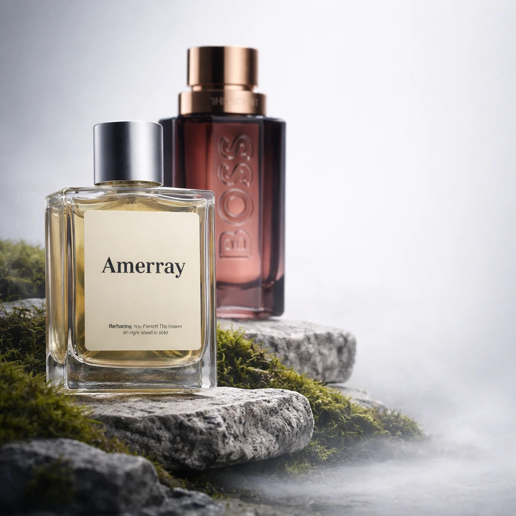 Flacon du parfum AMERRAY Inspired By Boss The Scent Le Parfum for Him Le Parfum, inspiration Hugo Boss - Maroc