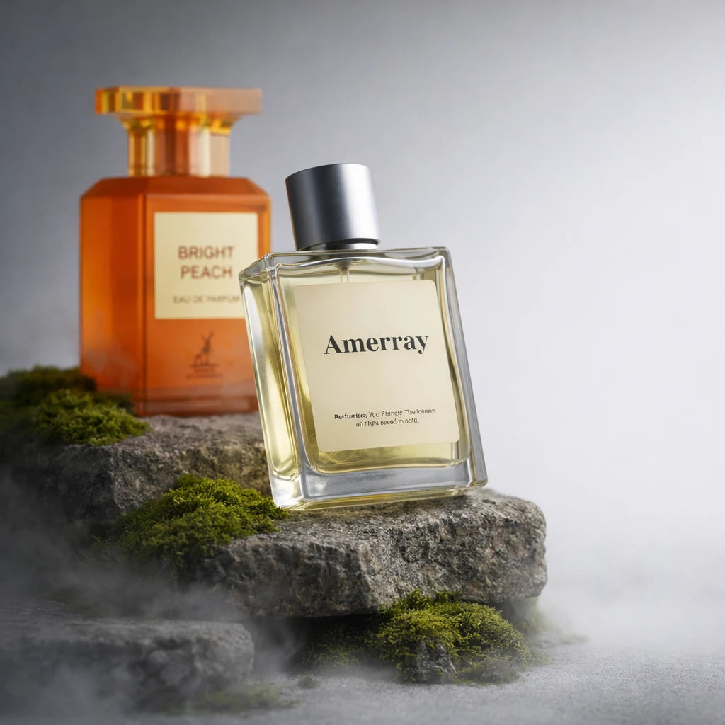 Flacon du parfum inspiré de Bright Peach de Maison Alhambra – Amerray Maroc