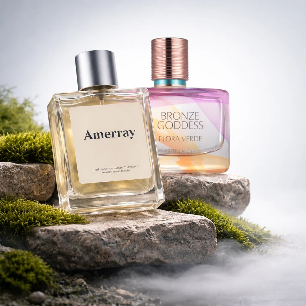 Parfum Inspired By Bronze Goddess Flora Verde de la maison AMERRAY, inspiration Estée Lauder - Maroc