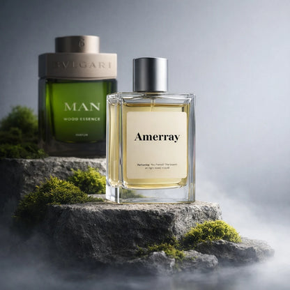 Flacon du parfum inspiré de Bvlgari Man Wood Essence Parfum de Bvlgari – Amerray Maroc