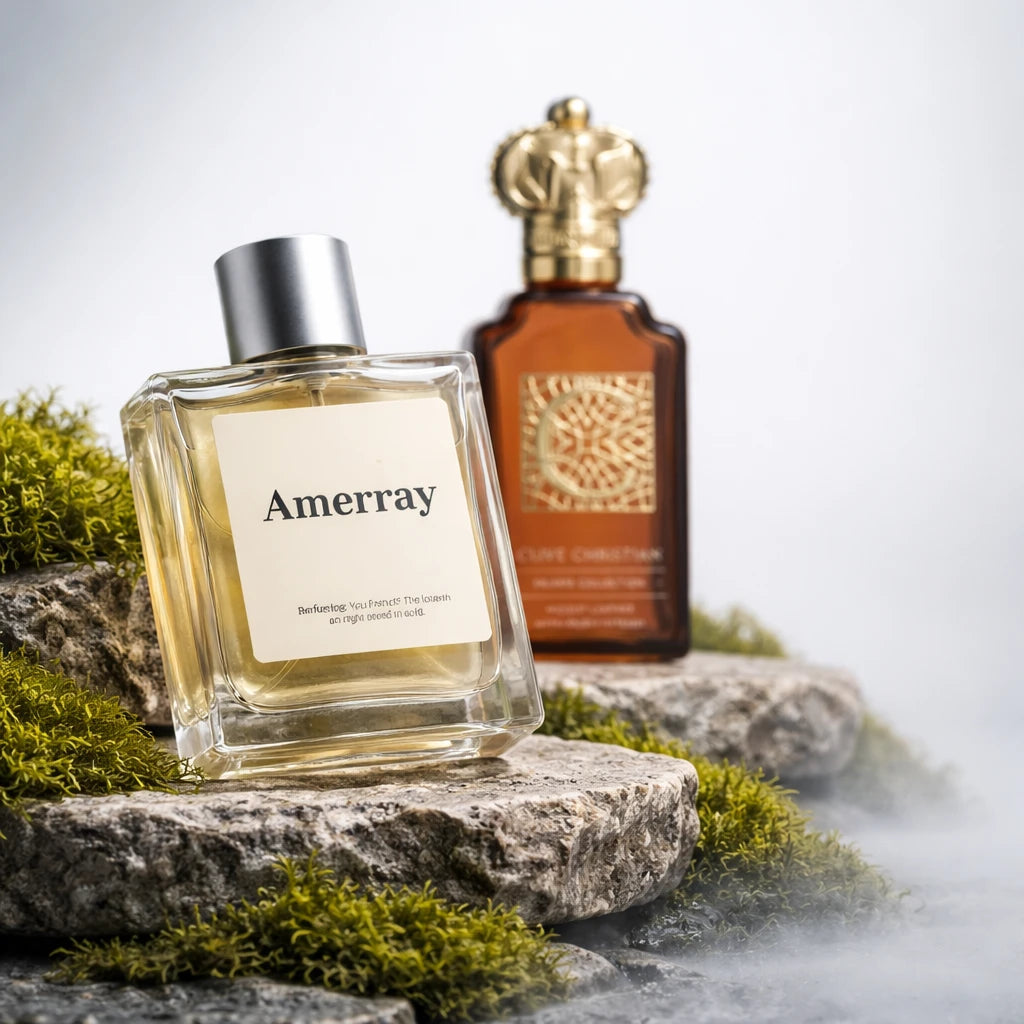 Bouteille du parfum AMERRAY Inspired By C for Men Woody Leather With Oudh Intense, inspiré de Clive Christian - Maroc