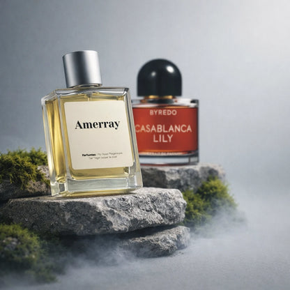 Flacon du parfum inspiré de Casablanca Lily 2019 de Byredo – Amerray Maroc