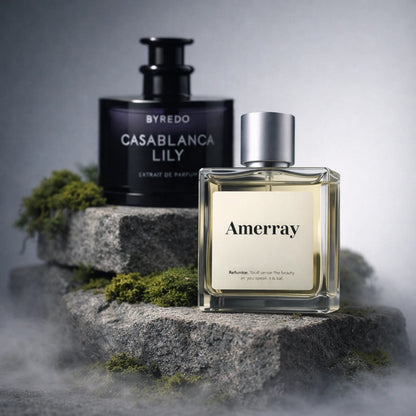 Flacon du parfum inspiré de Casablanca Lily de Byredo – Amerray Maroc