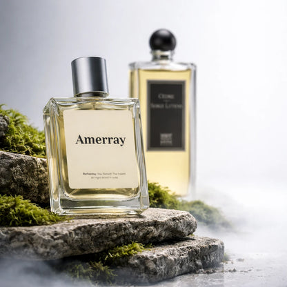 Bouteille du parfum AMERRAY Inspired By Cedre, inspiré de Serge Lutens - Maroc