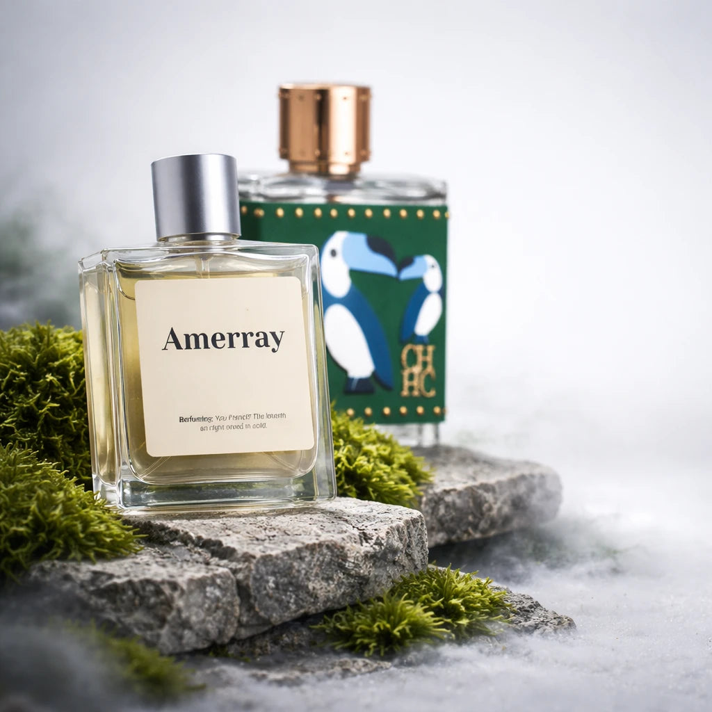 Flacon du parfum inspiré de CH Birds Of Paradise For Him de Carolina Herrera – Amerray Maroc
