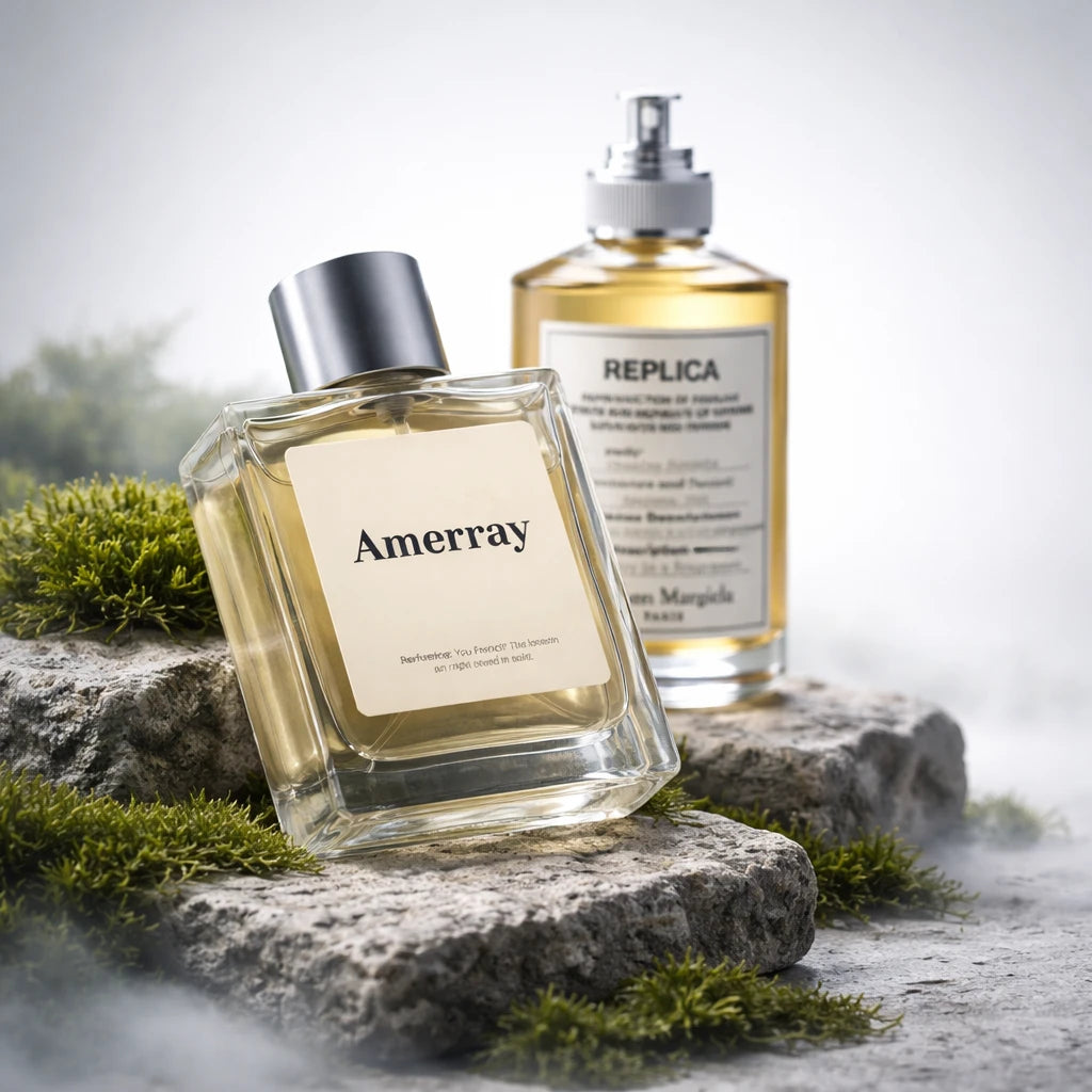 Bouteille du parfum AMERRAY Inspired By Chasing Sunsets, inspiré de Maison Martin Margiela - Maroc