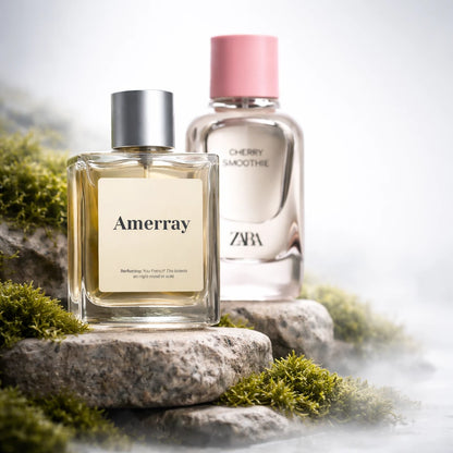 Flacon du parfum inspiré de Cherry Smoothie 2022 de Zara – Amerray Maroc