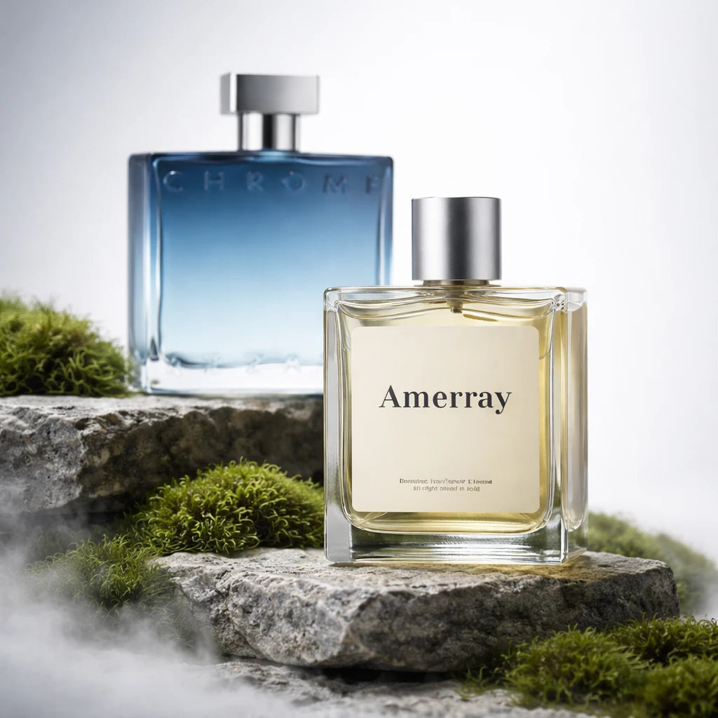 Flacon du parfum inspiré de Chrome Eau de Parfum de AZZARO – Amerray Maroc