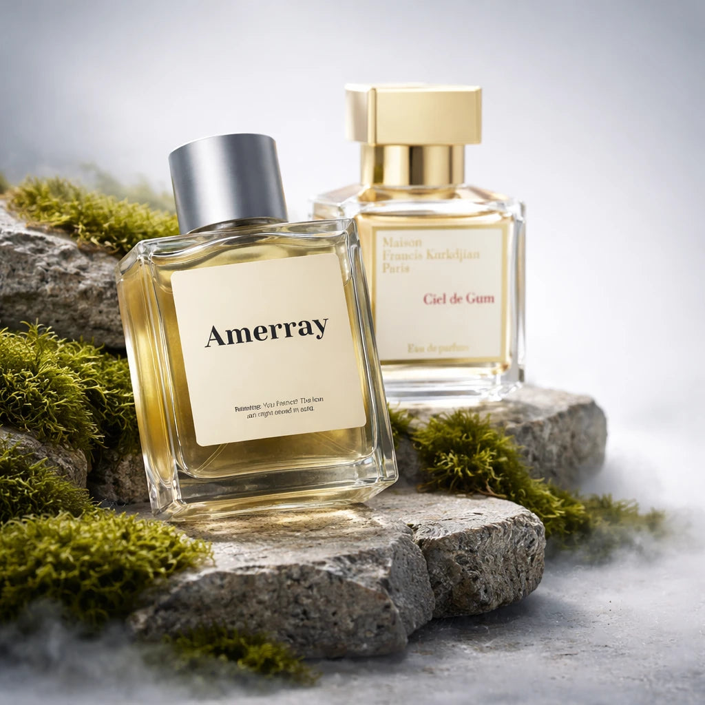 Bouteille du parfum AMERRAY Inspired By Ciel de Gum, inspiré de Maison Francis Kurkdjian - Maroc