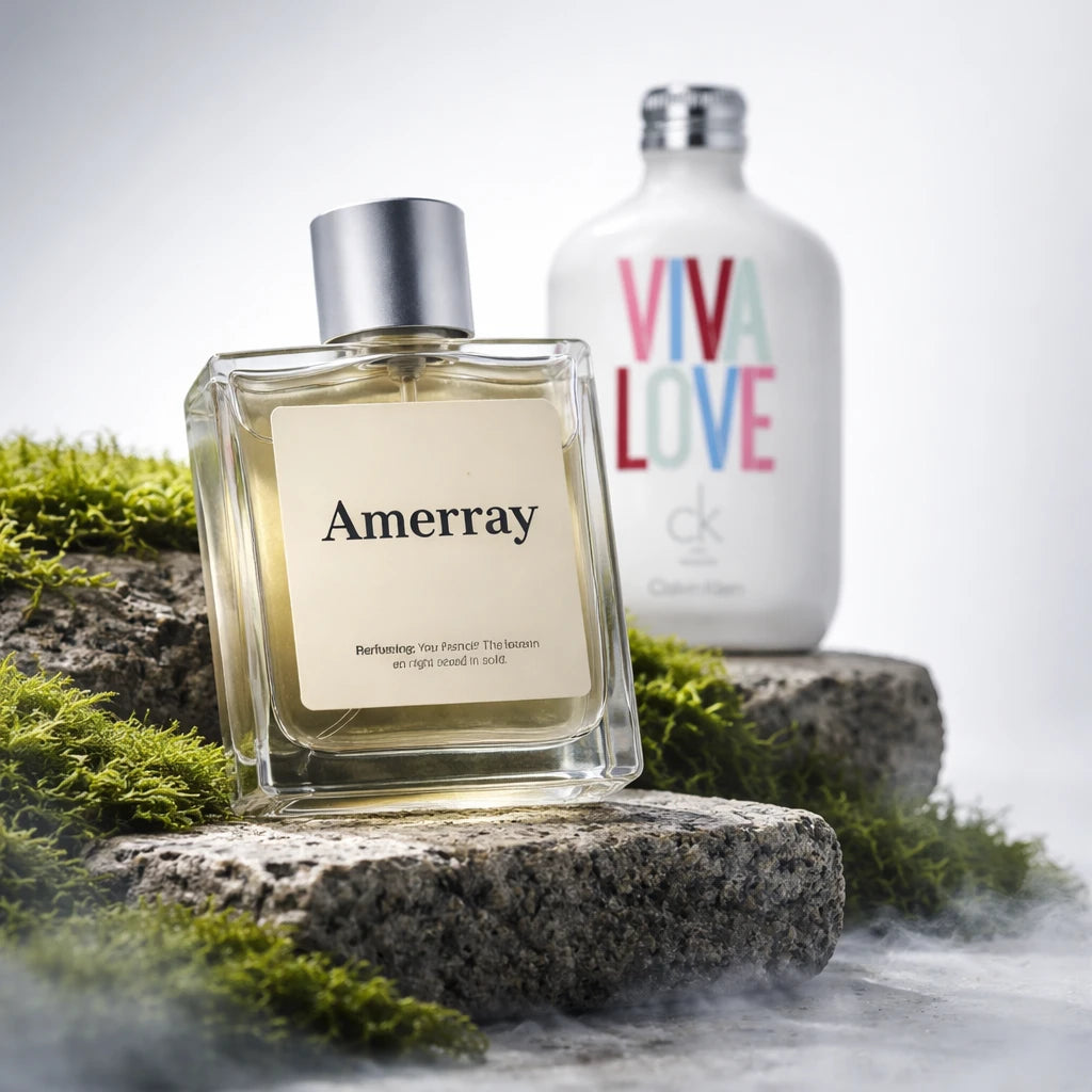 Flacon du parfum inspiré de CK One Essence Viva Love de Calvin Klein – Amerray Maroc