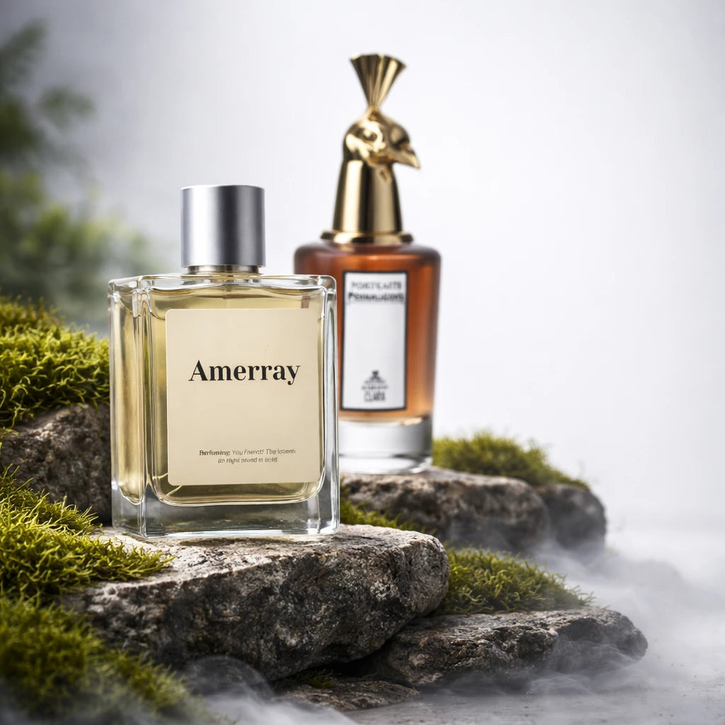 Bouteille du parfum AMERRAY Inspired By Clandestine Clara, inspiré de Penhaligon's - Maroc
