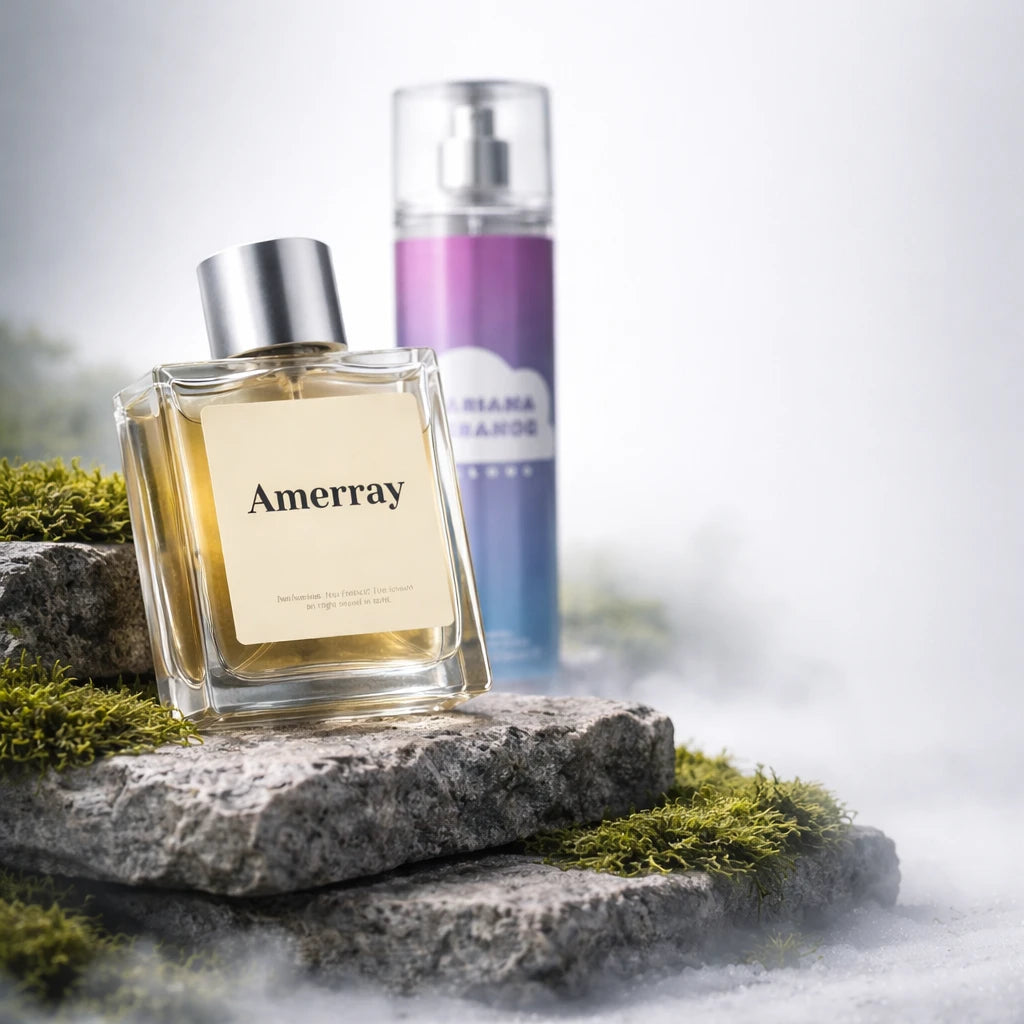 Flacon du parfum inspiré de Cloud Body Mist de Ariana Grande – Amerray Maroc