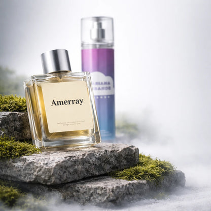 Flacon du parfum inspiré de Cloud Body Mist de Ariana Grande – Amerray Maroc