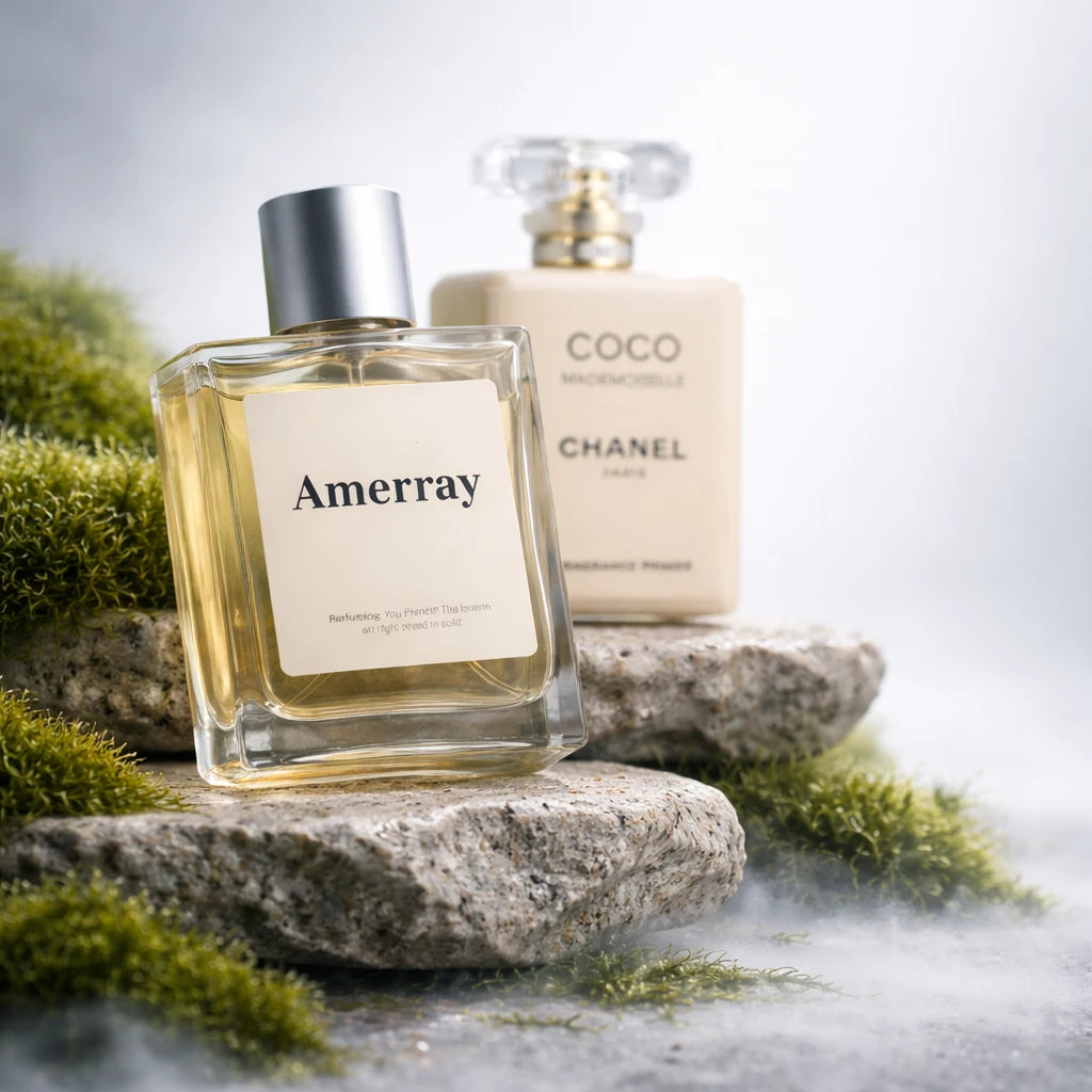 Parfum Inspired By Coco Mademoiselle Fragrance Primer de la maison AMERRAY, inspiration Chanel - Maroc