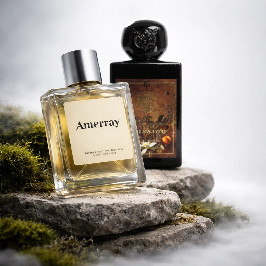 Flacon du parfum AMERRAY Inspired By Coffeee Passion, inspiration Lorenzo Pazzaglia - Maroc