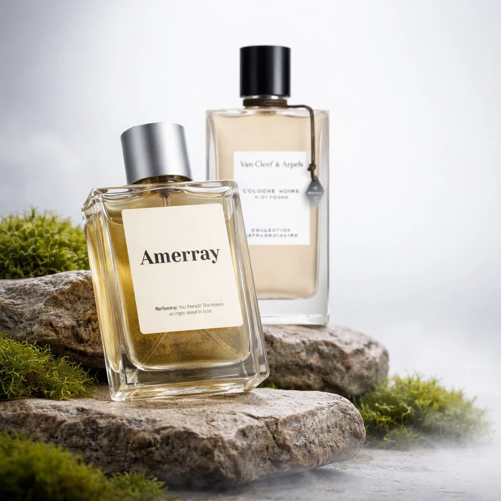 Flacon du parfum inspiré de Cologne Noire de Van Cleef & Arpels – Amerray Maroc