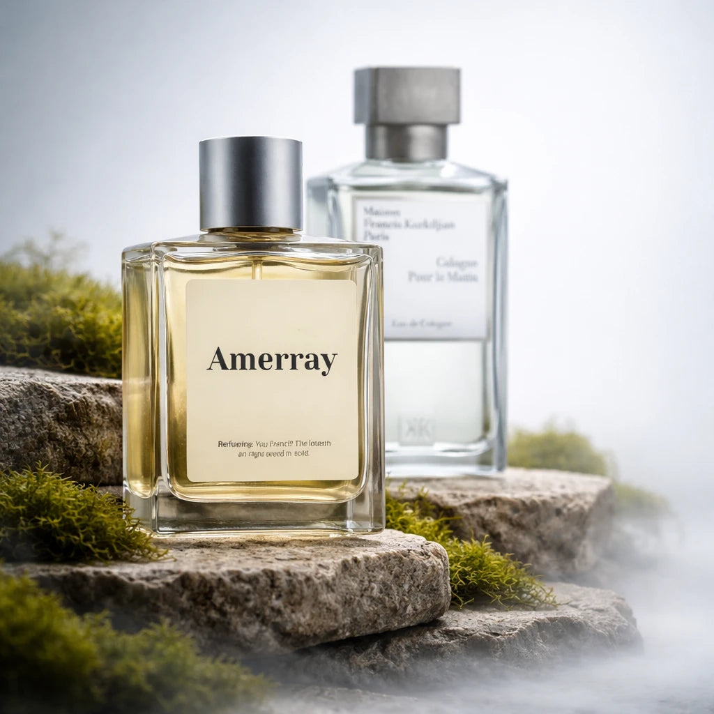 Bouteille du parfum AMERRAY Inspired By Cologne Pour Le Matin, inspiré de Maison Francis Kurkdjian - Maroc