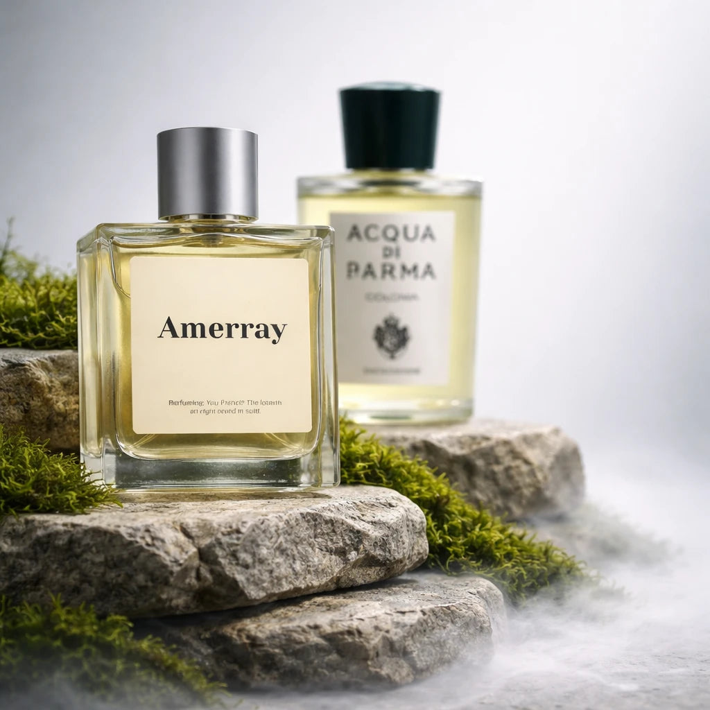 Flacon du parfum AMERRAY Inspired By Colonia, inspiration Acqua di Parma - Maroc